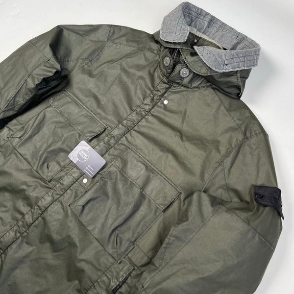 Stone Island - Shadow Project Poly Hide Parka Green