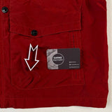 Stone Island - Shadow Project Silon Hooded Jacket Red