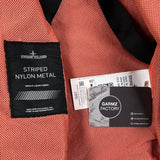 Stone Island - Shadow Project Striped Nylon Metal Jacket Orange