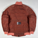 Stone Island - Shadow Project Striped Nylon Metal Jacket Orange