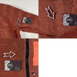 Stone Island - Shadow Project Striped Nylon Metal Jacket Orange