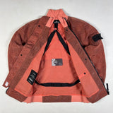 Stone Island - Shadow Project Striped Nylon Metal Jacket Orange