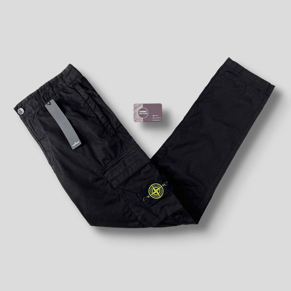 Stone Island CARGO PANTS Black | BSTN Store