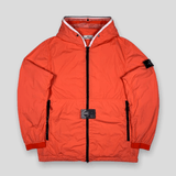 Stone Island - Skin Touch Nylon Hooded Jacket Coral