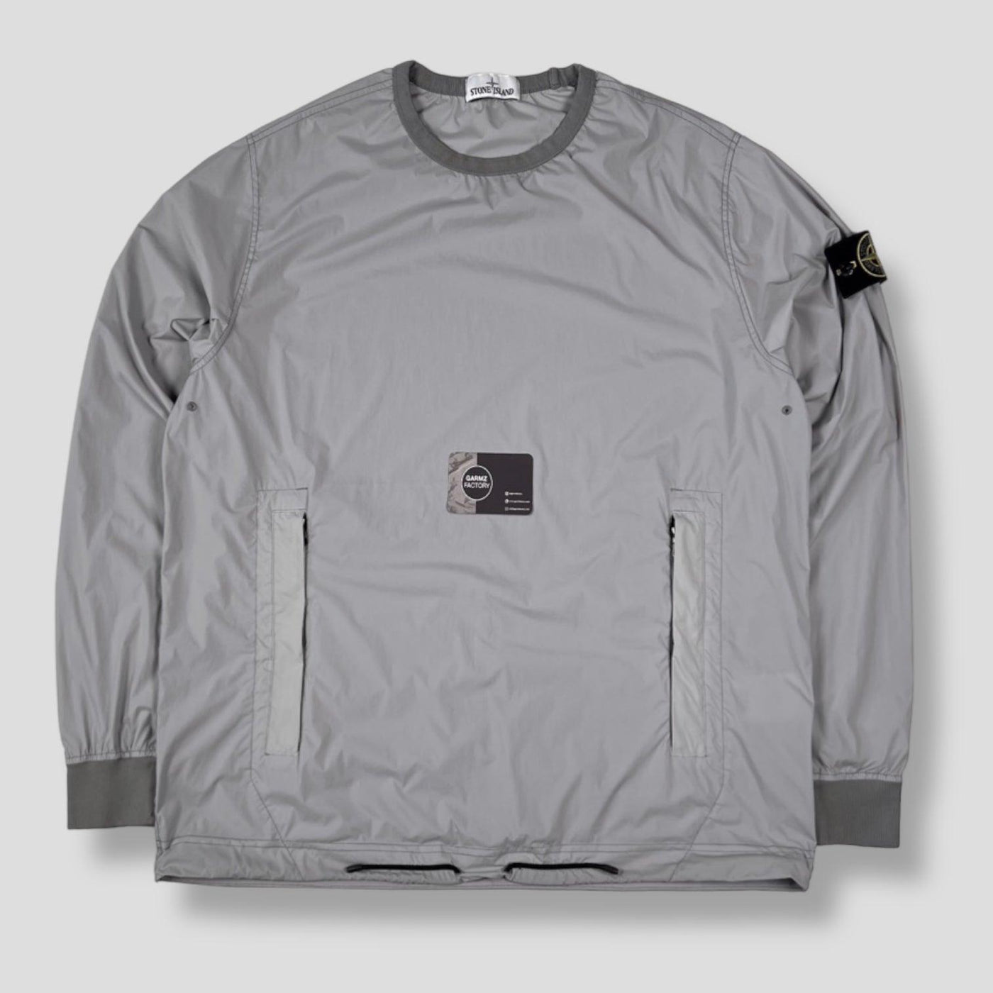 Stone Island Skin Touch Nylon Pullover grey – Garmz Factory