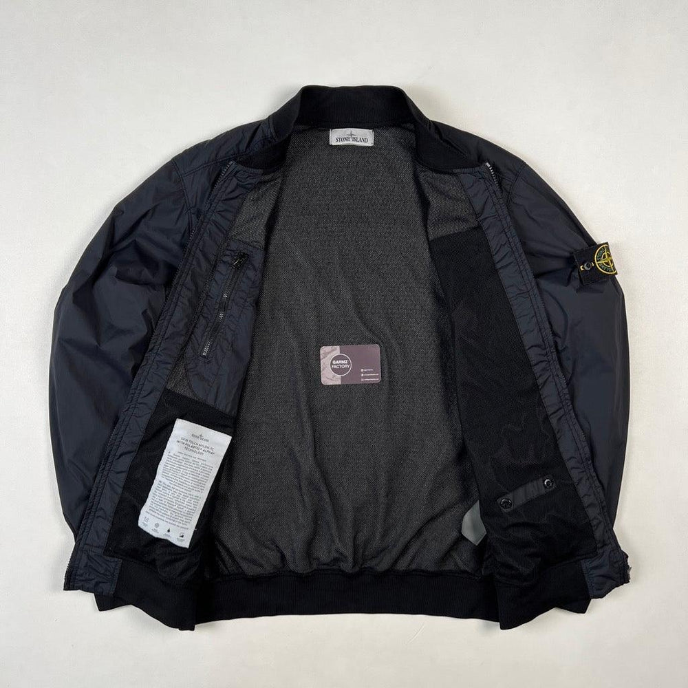 Stone Island Skin Touch Polartec Bomber Jacket Navy – Garmz Factory