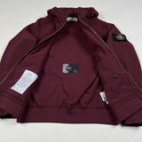 Stone Island - Soft Shell R Hooded Jacket Burgundy