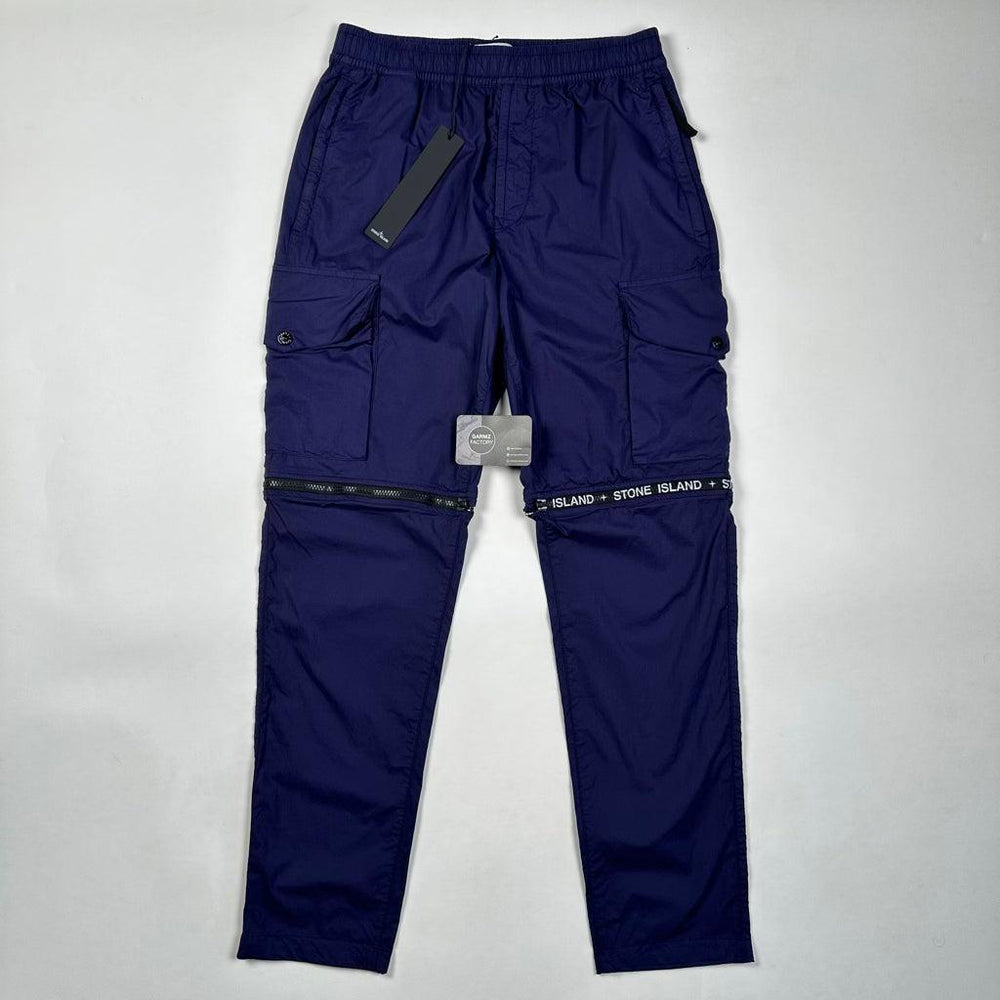 Clothing Stone Island Joggers Blue Stone Island Stretch Cotton