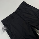 Stone Island - Supima Cotton Cargo Shorts Type RE Black