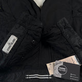 Stone Island - Supima Cotton Cargo Shorts Type RE Black