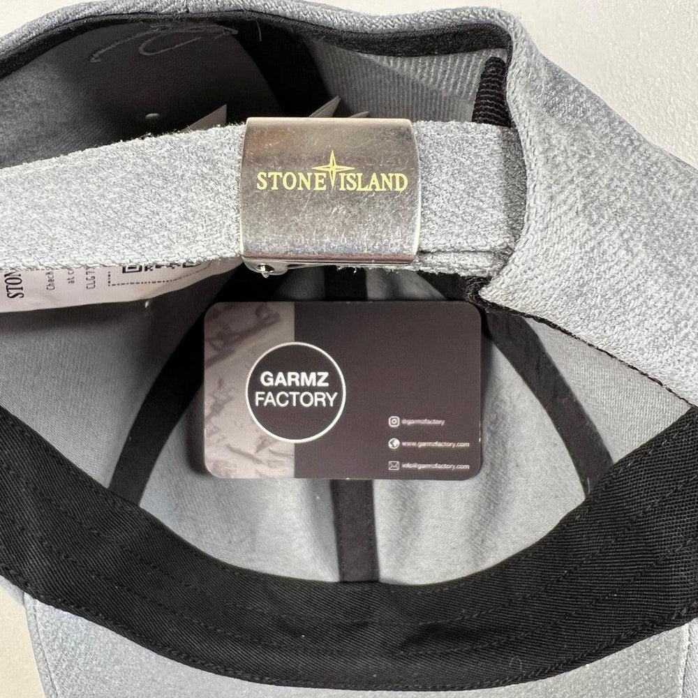 Stone Island Supreme Reflective Cap Grey – Garmz Factory