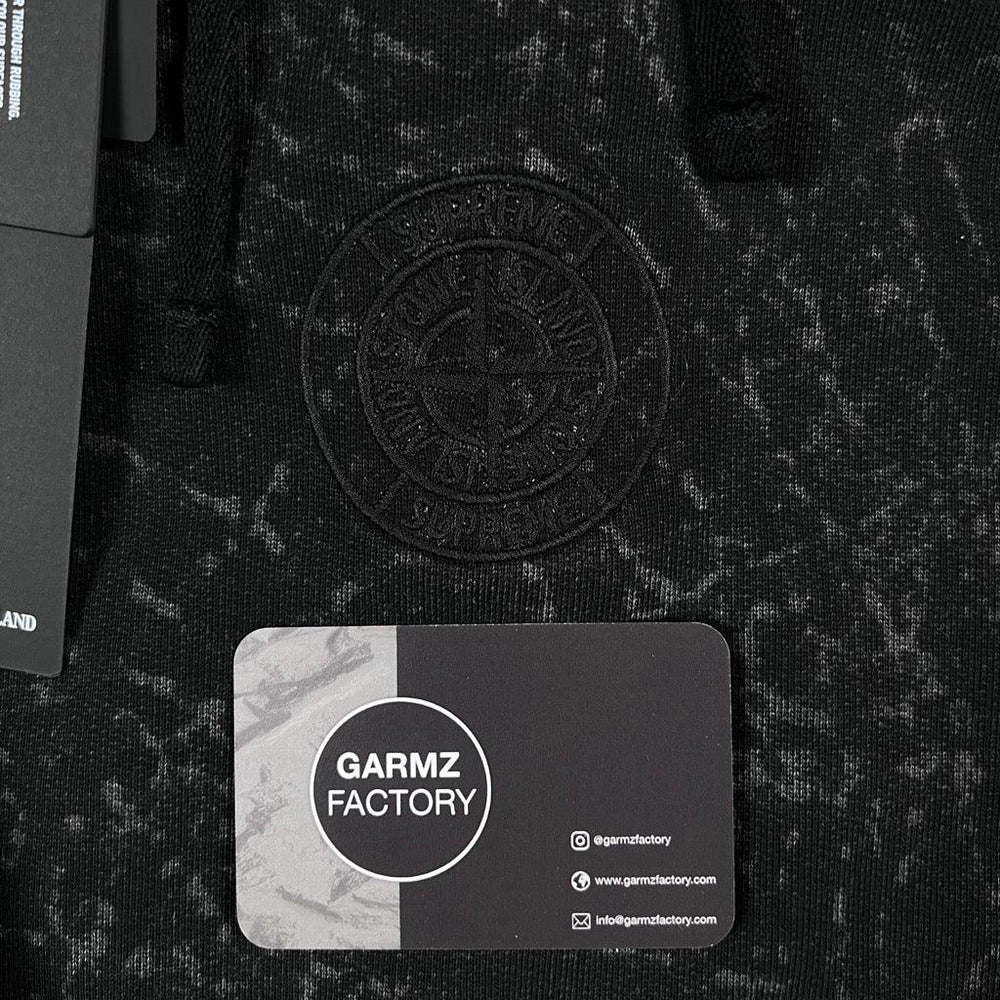 Stone Island x Supreme 2023 Spider Hoodie - Black