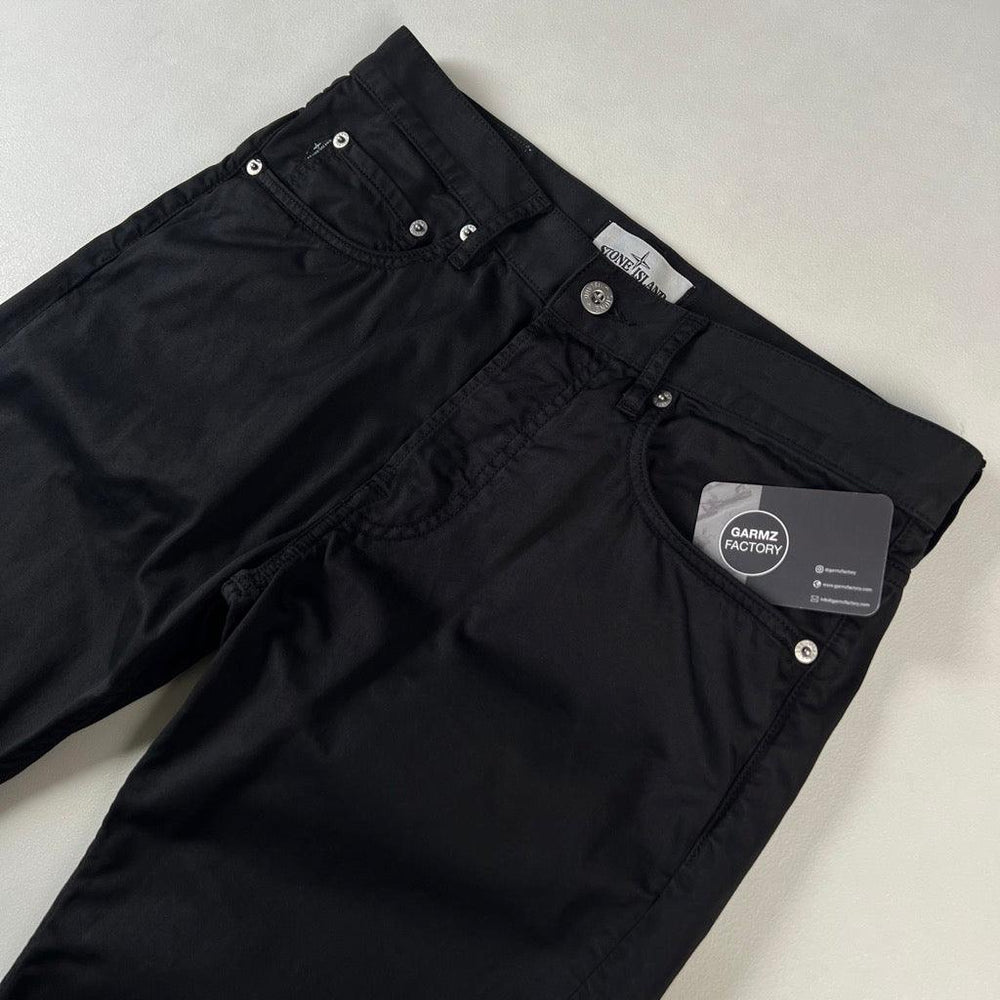 Stone  TYPE SL ブラック チノパン Stone Island Type SL Jeans Black – Garmz Factory