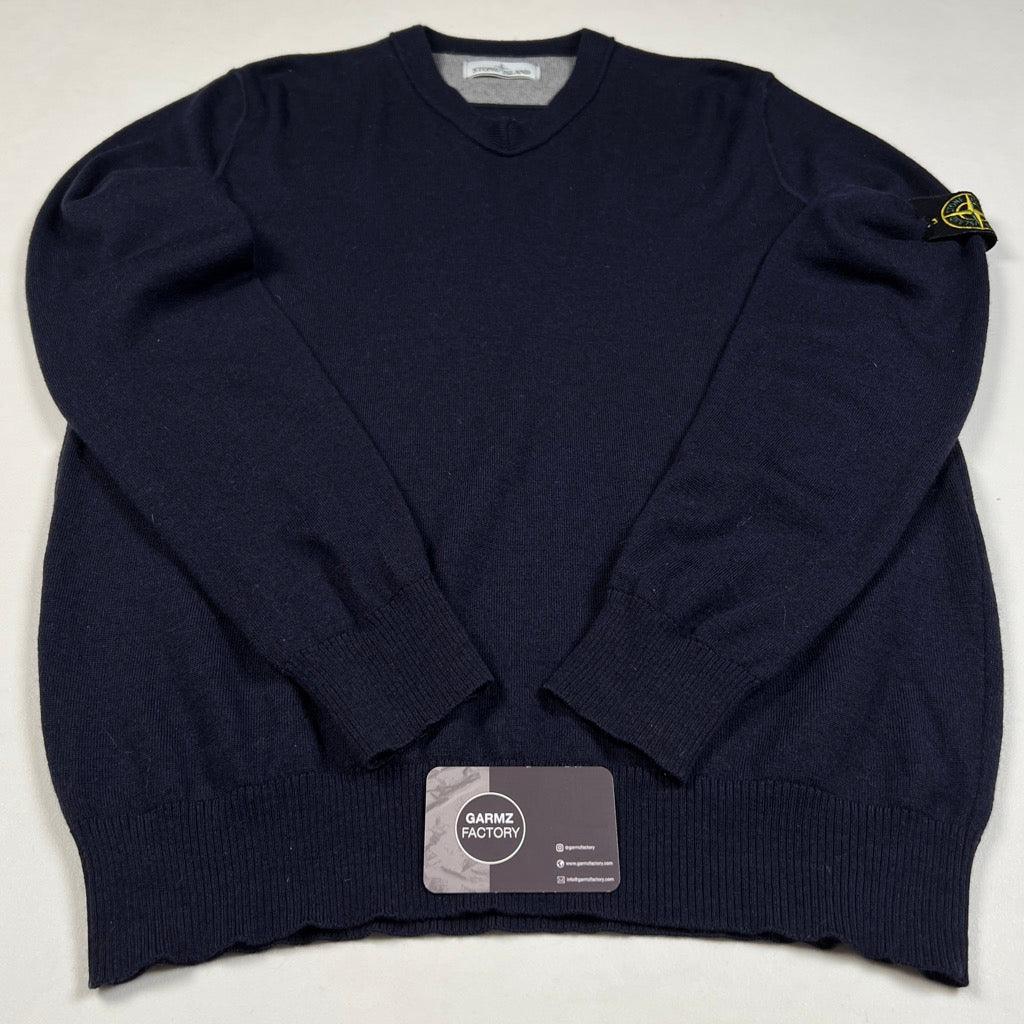 Stone island v neck sweater sales