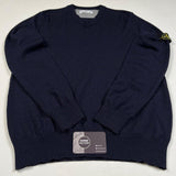 Stone Island - V-Neck Knit Jumper Navy