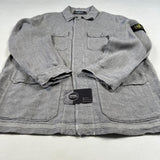 Stone Island - Vintage Compact Button Overshirt Grey