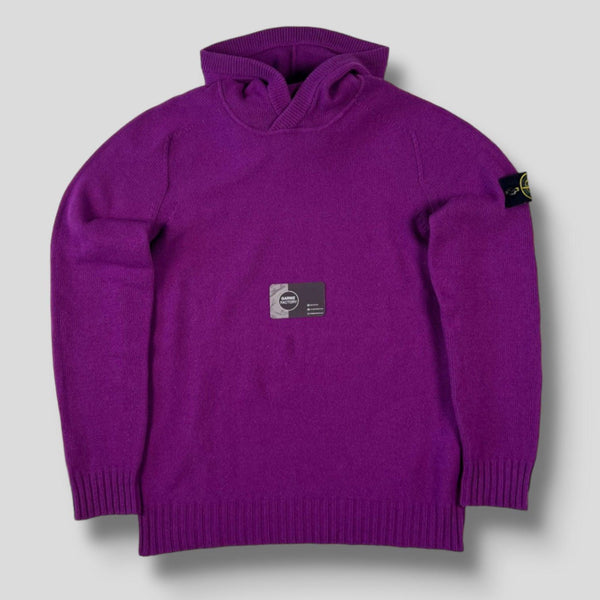 Stone Island - Wool Knit Pullover Purple