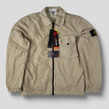 Stone Island - Zip Overshirt Polartec Beige
