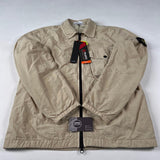 Stone Island - Zip Overshirt Polartec Beige
