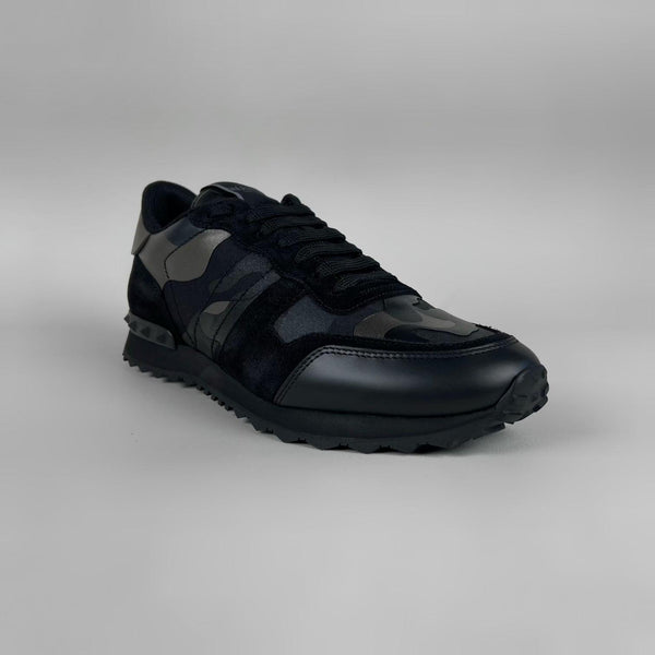 Valentino - Rockstud Sneaker Black Metallic Camo